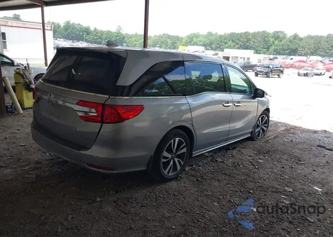 2018 Honda Odyssey Elite from USA, damaged, VIN 5FNRL6H93JB019973